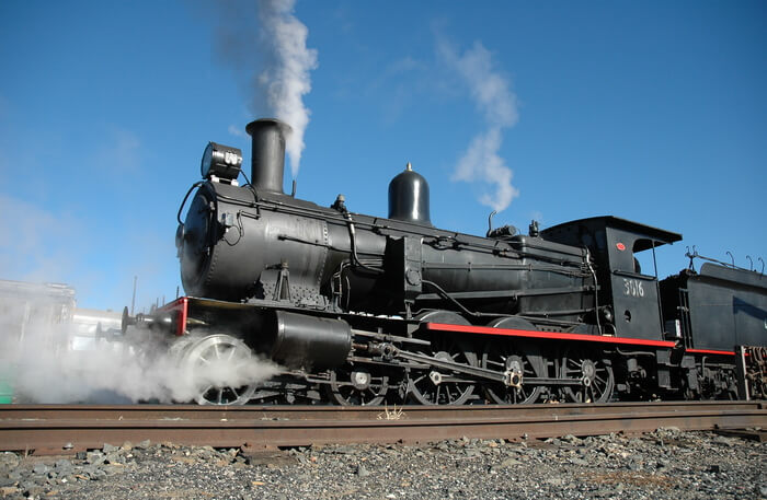 Vintage trains