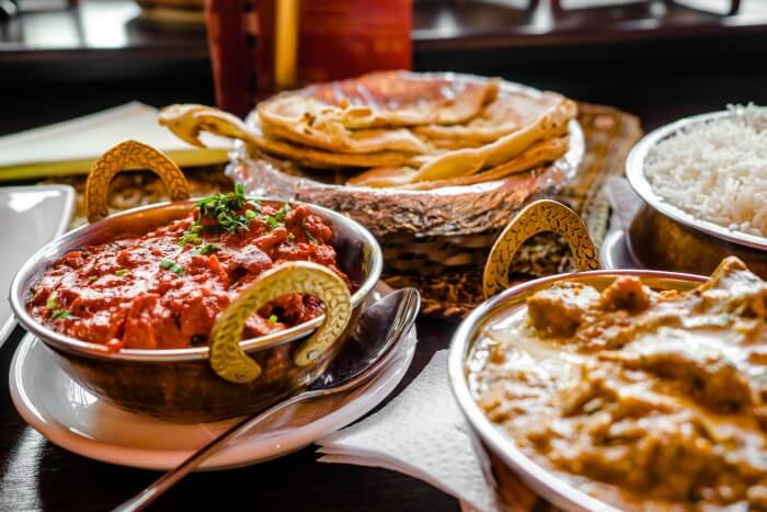 food on the table