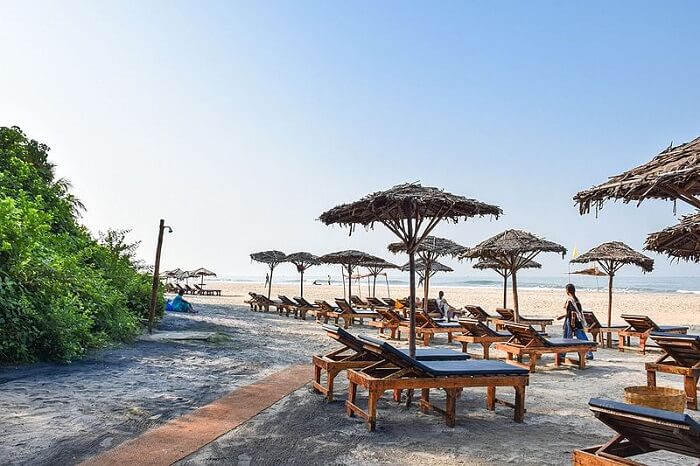 Ashwem Beach in Goa