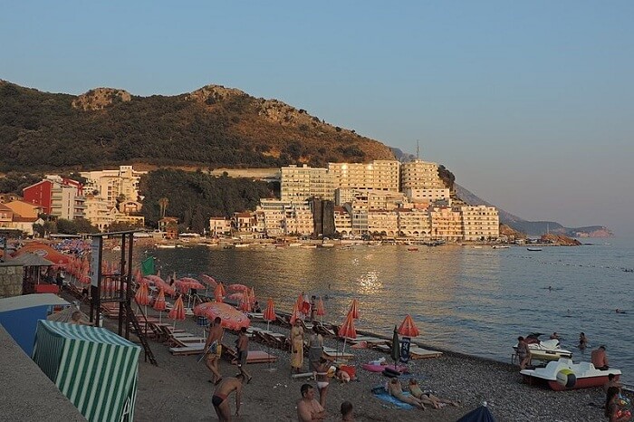 Becici Beach