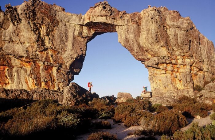 Stylish rock view