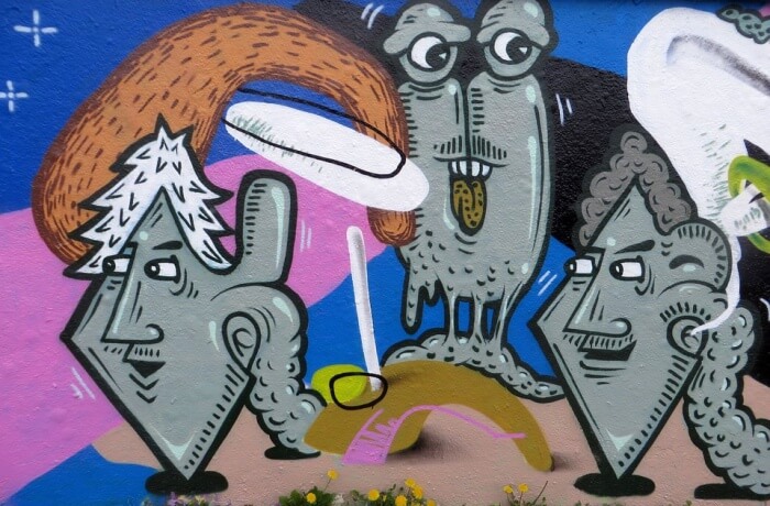 Check out the street art