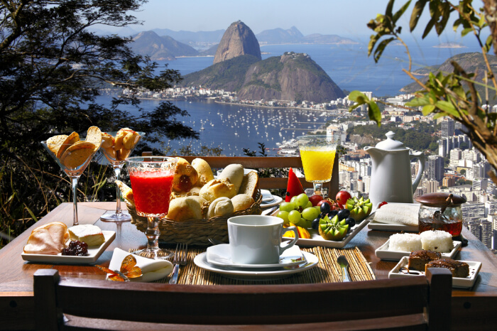 A cafe in Brazil, South America