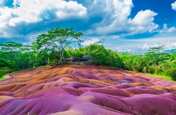 gorgeous view of mauritius island