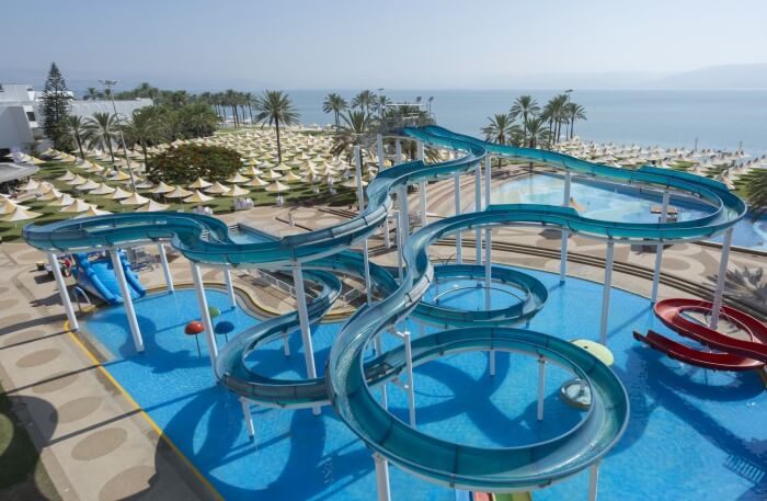 View of Gai Beach Water Park