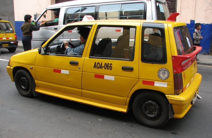 Taxi view