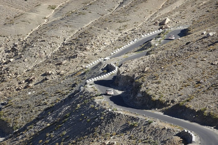 road in Spiti valley