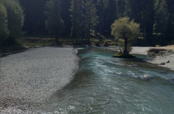 crystal clear water