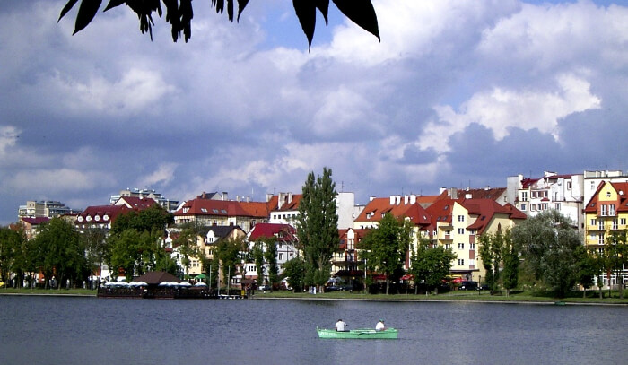 Lake Ełk in Poland