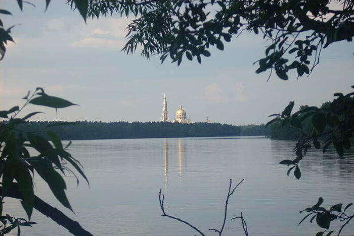 Lake Licheńskie in Poland