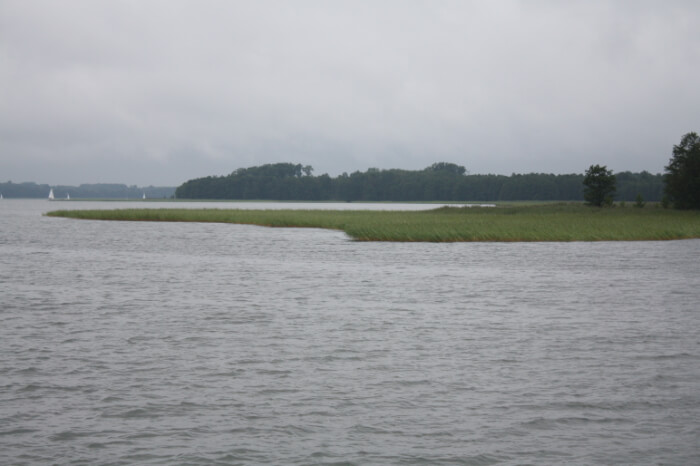 Lake Mamry in Poland