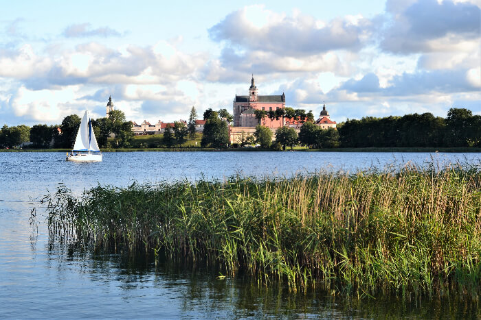Lake Wigry in Poland