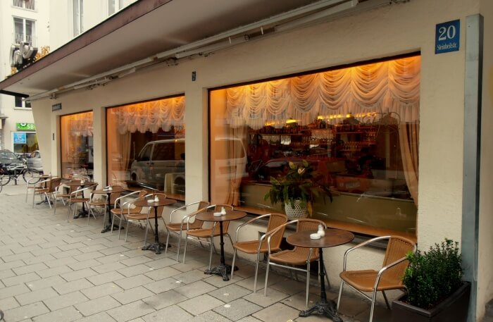Munich Cafe view