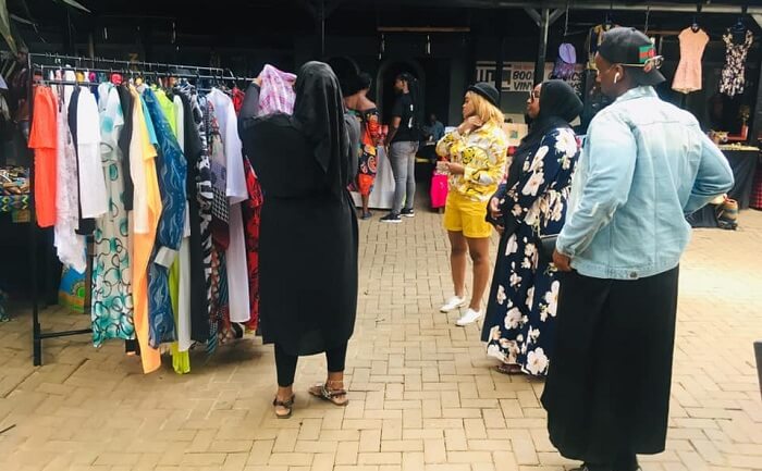 Nairobi Court Of Appeal Parking Lot Flea Market
