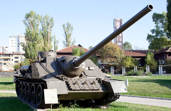 Military Tank View