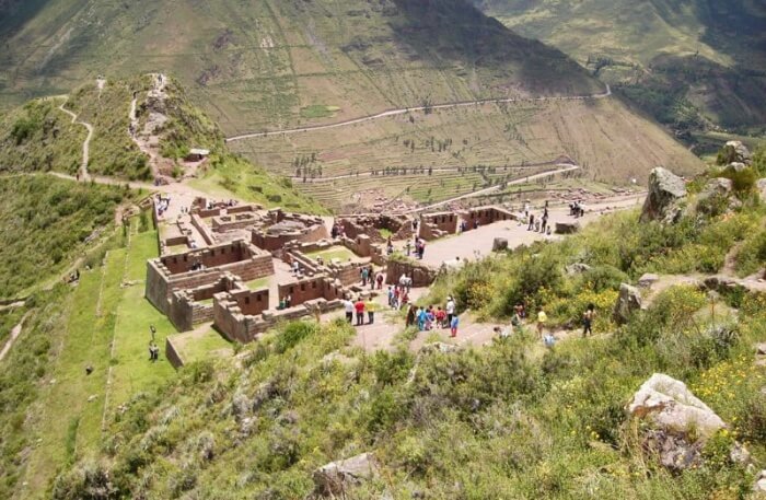 Pisac Terraces view
