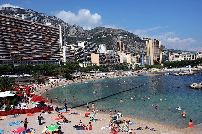 beach in monaco