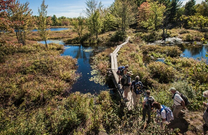 Rideau Trail in Canada