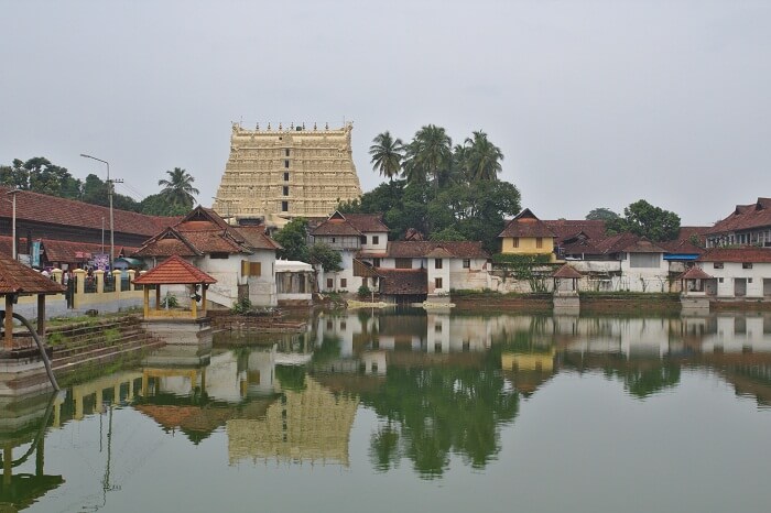 temple view from far