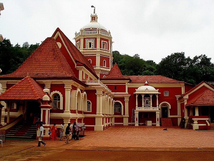 exterior of Shantadurga