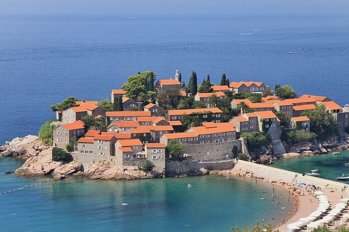Sveti Stefan Beach