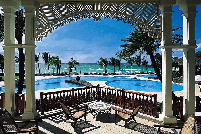 room view of hotel in mauritius
