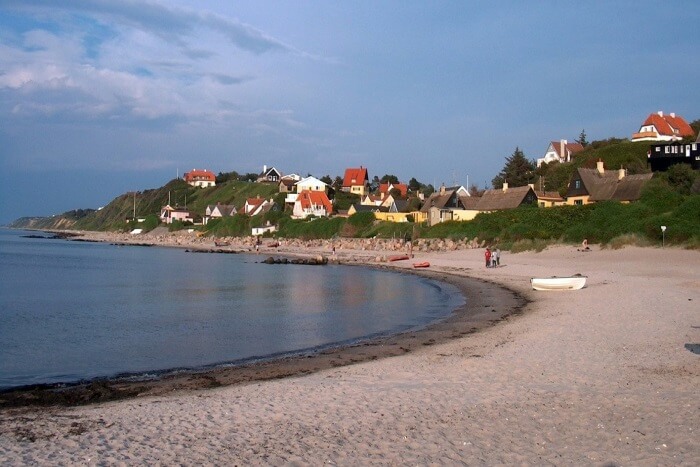 famous beach in Denmark