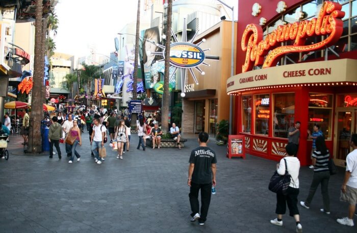 Universal Studios Hollywood view