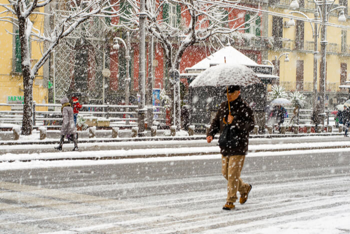 naples in winter