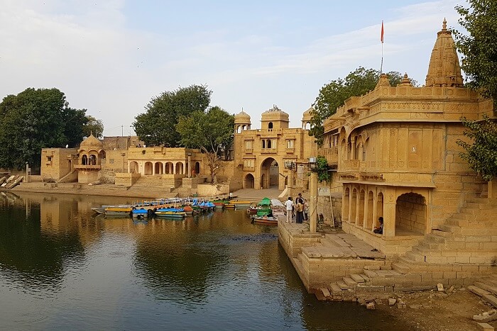 Amar Sagar Lake in Jaisalmer