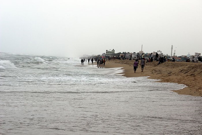 popular beach in Chennai