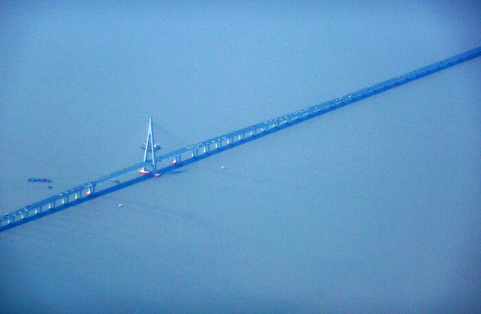 Appearance Of Hangzhou Bay Bridge