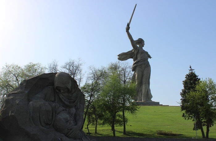 Volgograd Sights Mother Motherland Monument