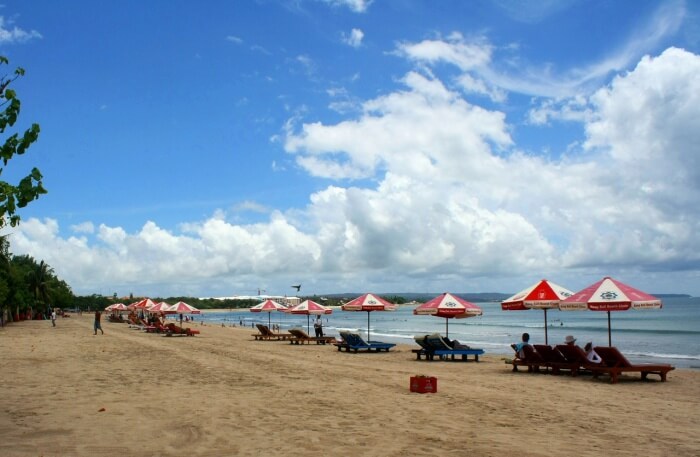 Kuta Beach in Bali