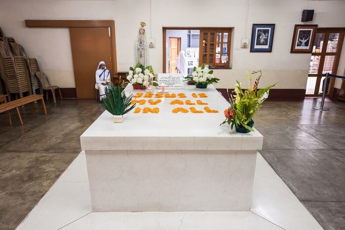 Mother Teresa Tomb in Mothers House, Kolkata