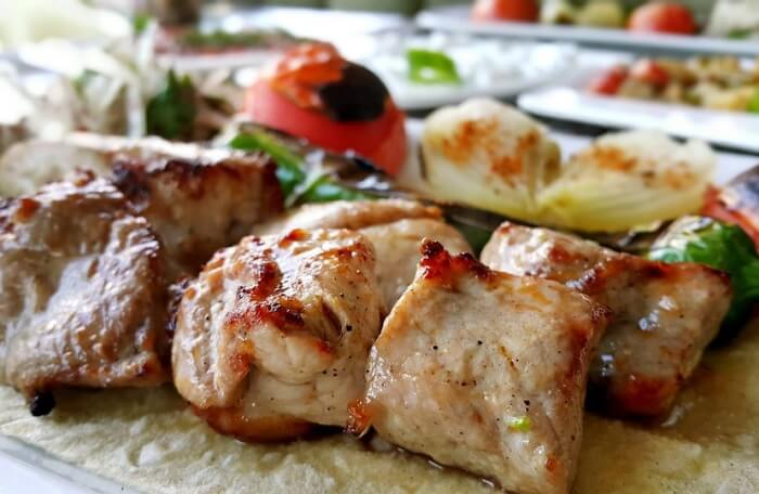 Turkish Cuisine Grill Kebab Food Presentation Kebab