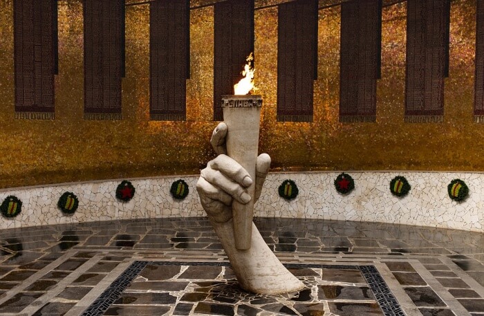 Flame Statue
