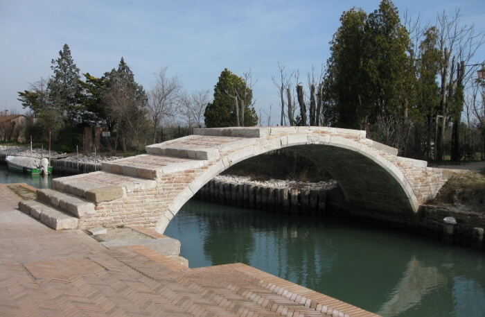 Lake and bridge view