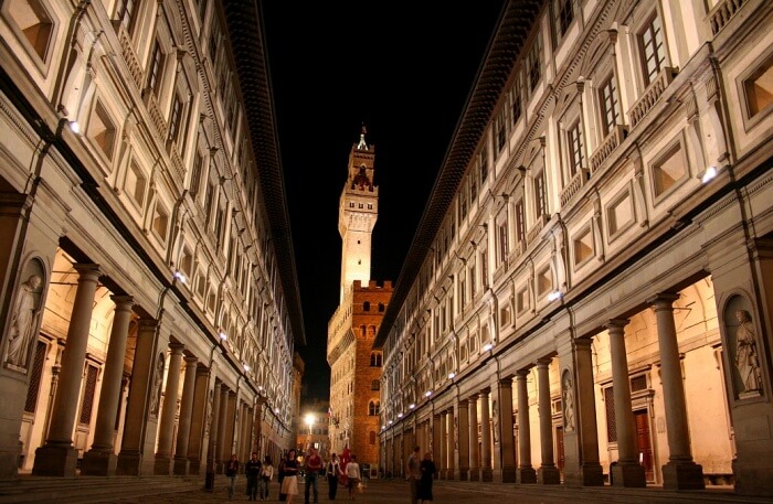 View Of Uffizi Gallery