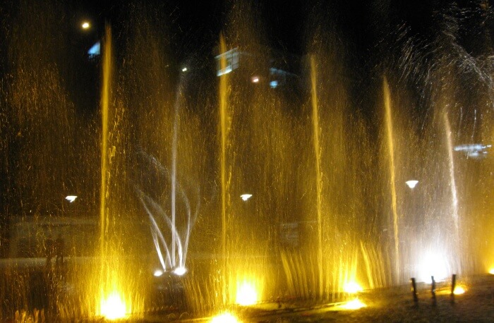 Visit The Colorful Craiova Musical Fountain