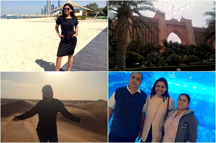 reena trip to dubai cover