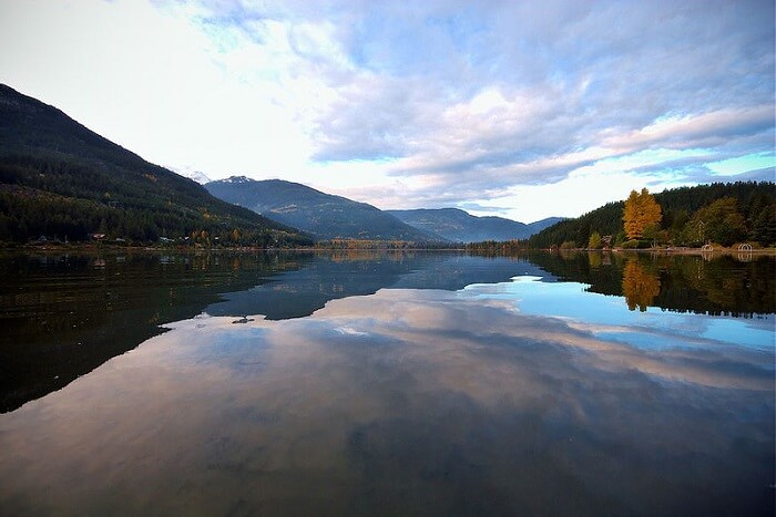 View of Alta Range In canada