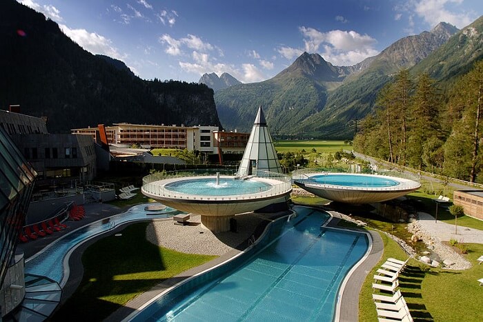 natural pools for swimming and spa