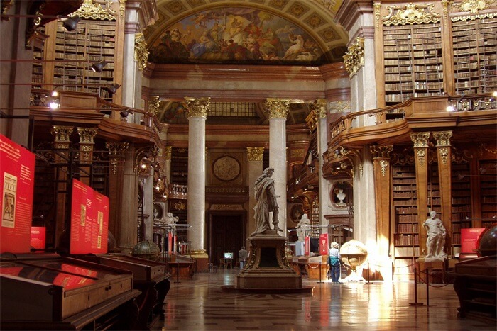 inside view of the library