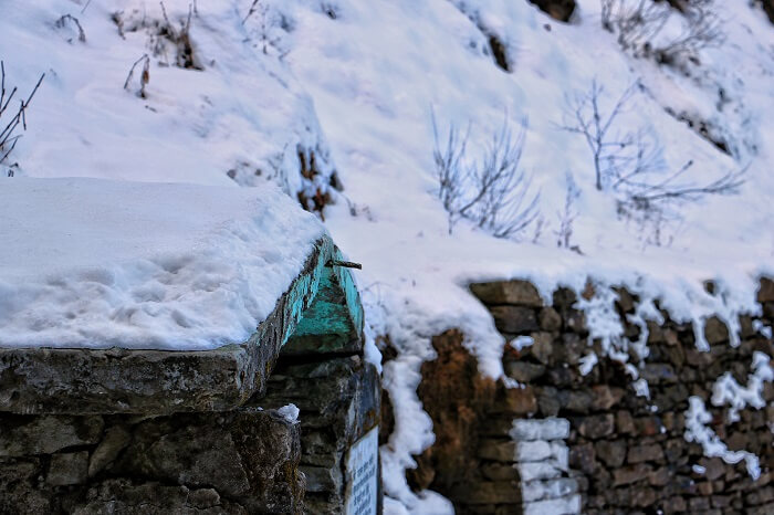 snow everywhere